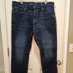 Old Navy Men's Slim Jeans 38x32 in Deep Indigo